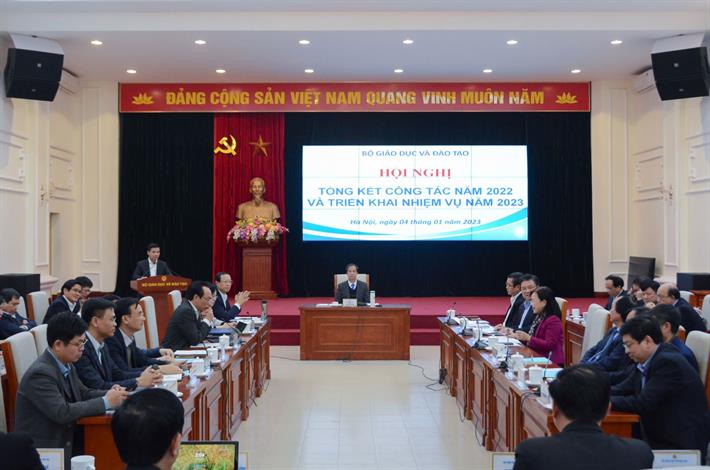 Bộ GDĐT tổng kết công tác năm 2022 và triển khai nhiệm vụ năm 2023